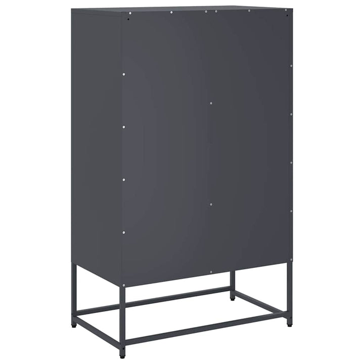 skab 68x39x111,5 cm stål antracitgrå