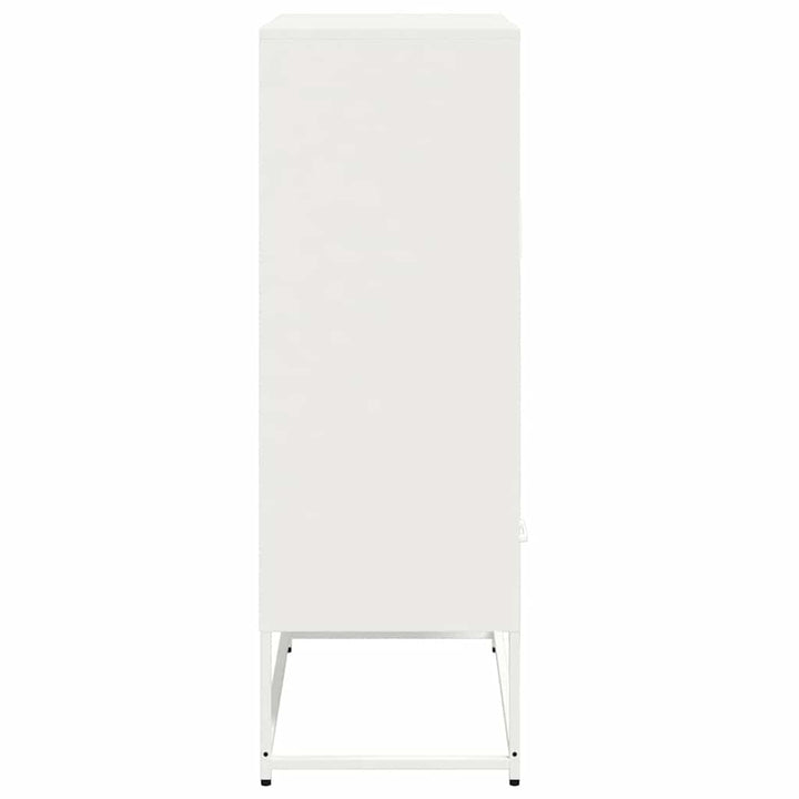 skab 68x39x111,5 cm stål hvid