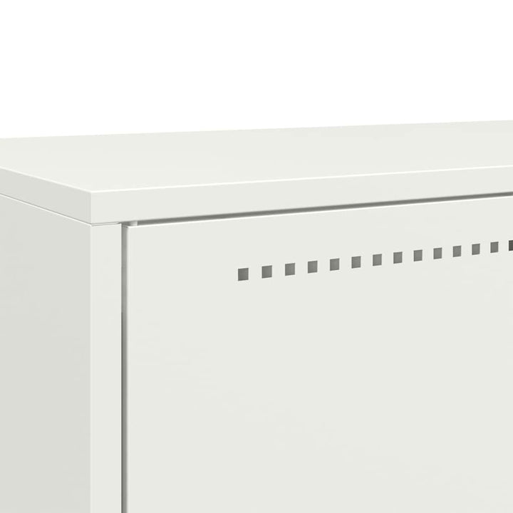 skab 68x39x111,5 cm stål hvid