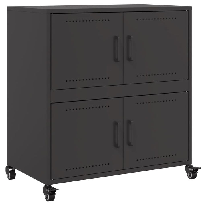 skab 68x39x72 cm stål sort
