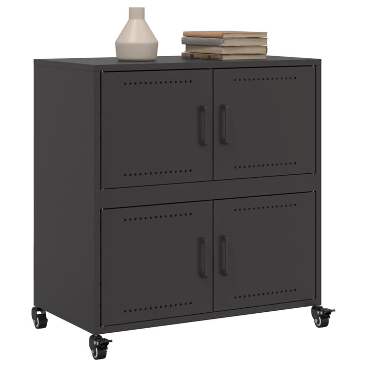 skab 68x39x72 cm stål sort