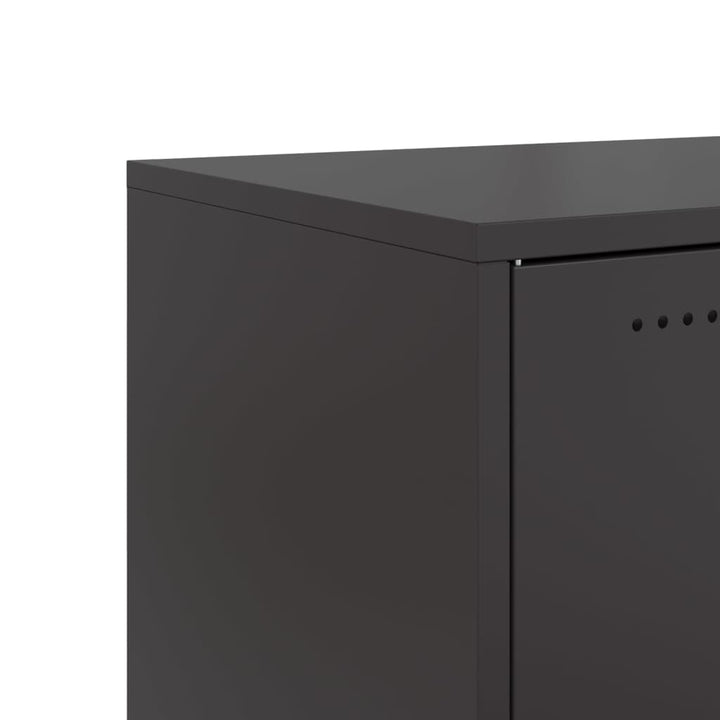 skab 68x39x72 cm stål sort