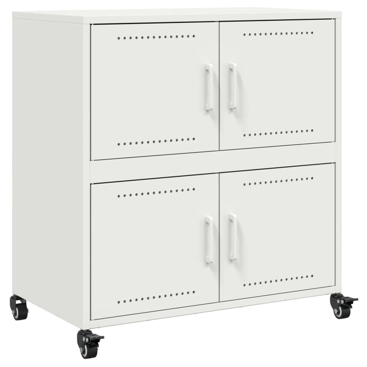 skab 68x39x72 cm stål hvid