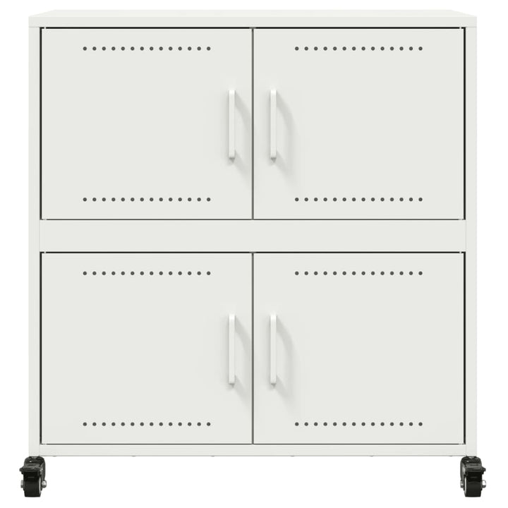 skab 68x39x72 cm stål hvid