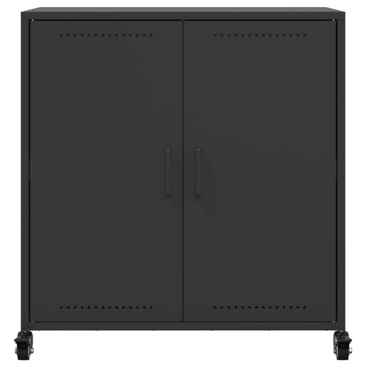 skab 68x39x72 cm stål sort