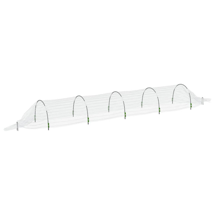 væksttunneller 3 stk. 1,5x5 m glasfiber og PP