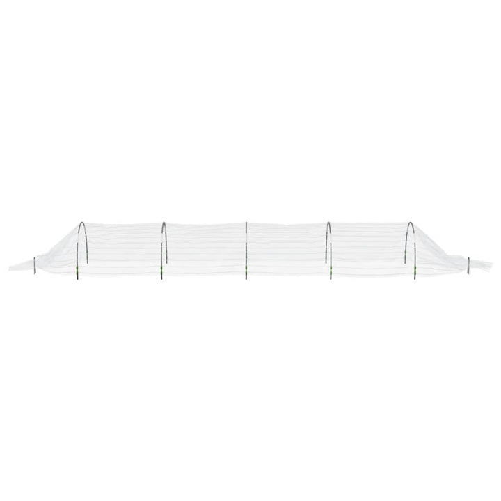 væksttunneller 3 stk. 1,5x5 m glasfiber og PP