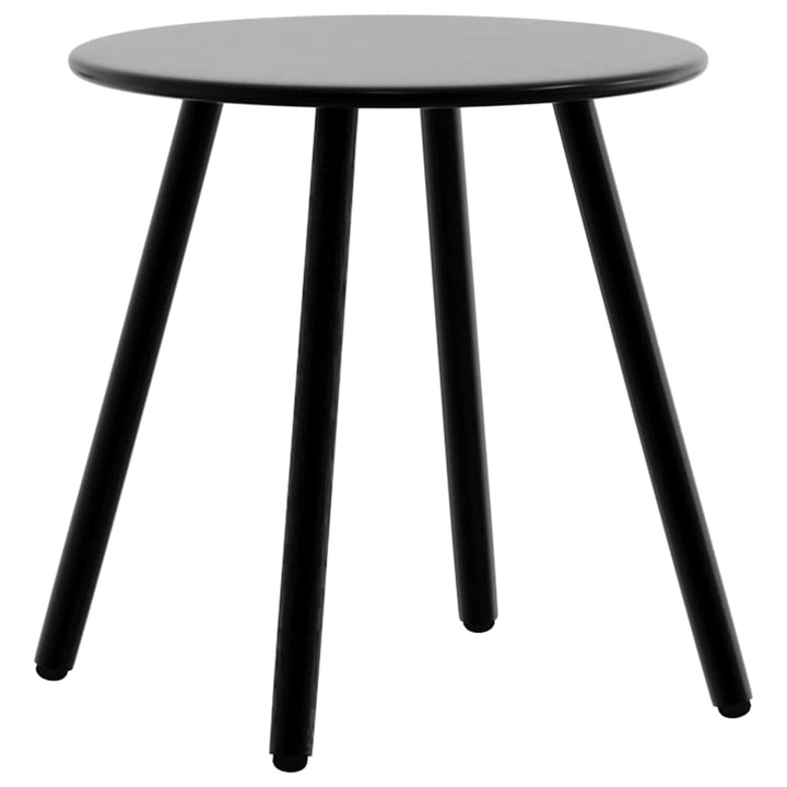 havestolssæt 3 stk. polyrattan sort og hvid