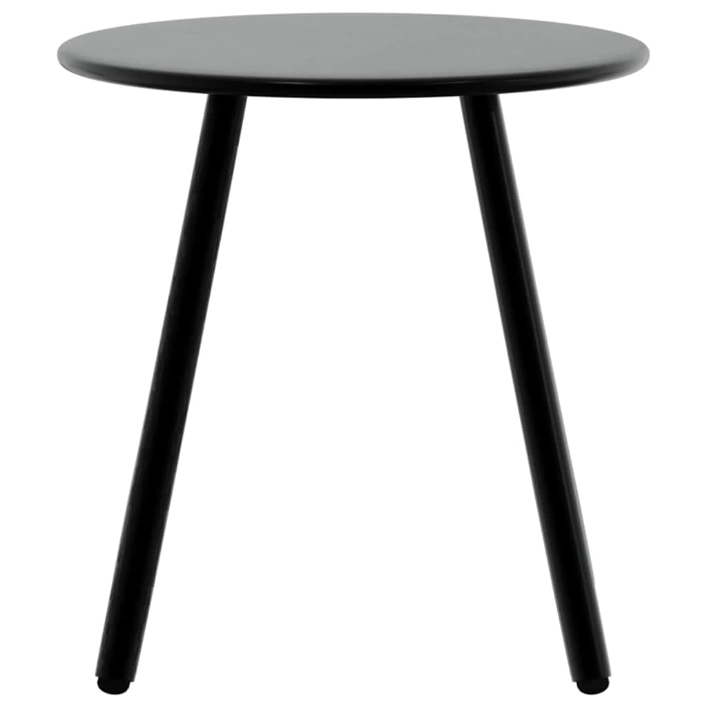 havestolssæt 3 stk. polyrattan sort og hvid