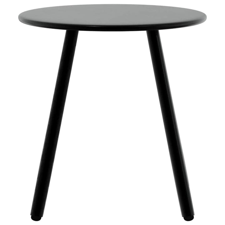 havestolssæt 3 stk. polyrattan sort og hvid