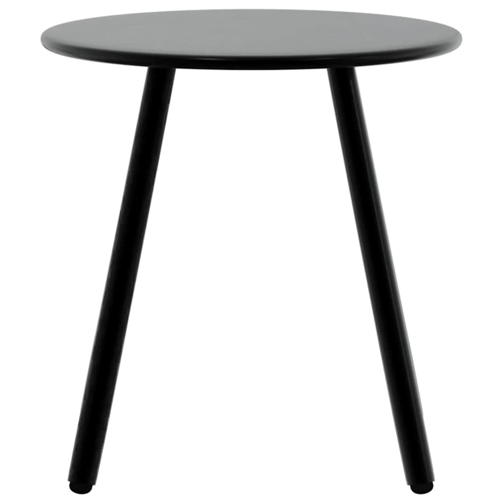 havestolssæt 3 stk. polyrattan sort og lysegrå