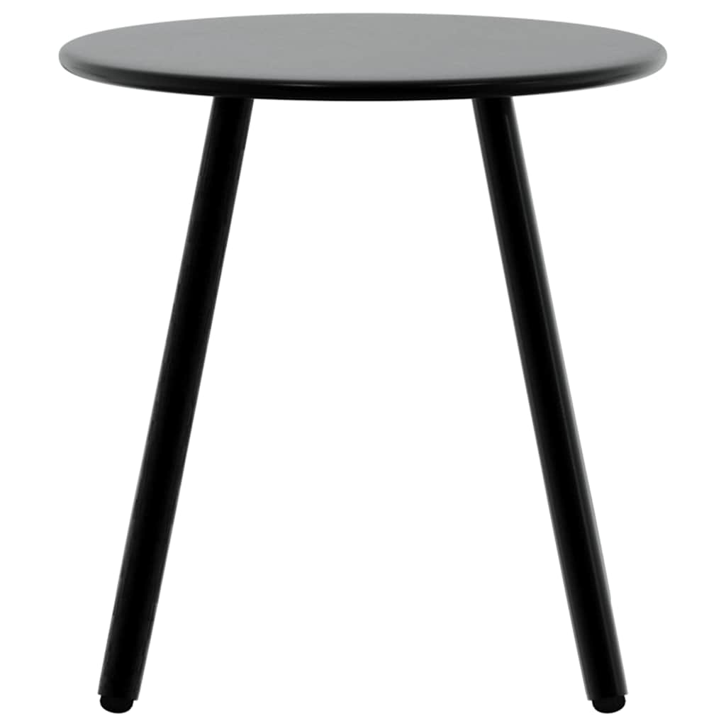 havestolssæt 3 stk. polyrattan sort og gul