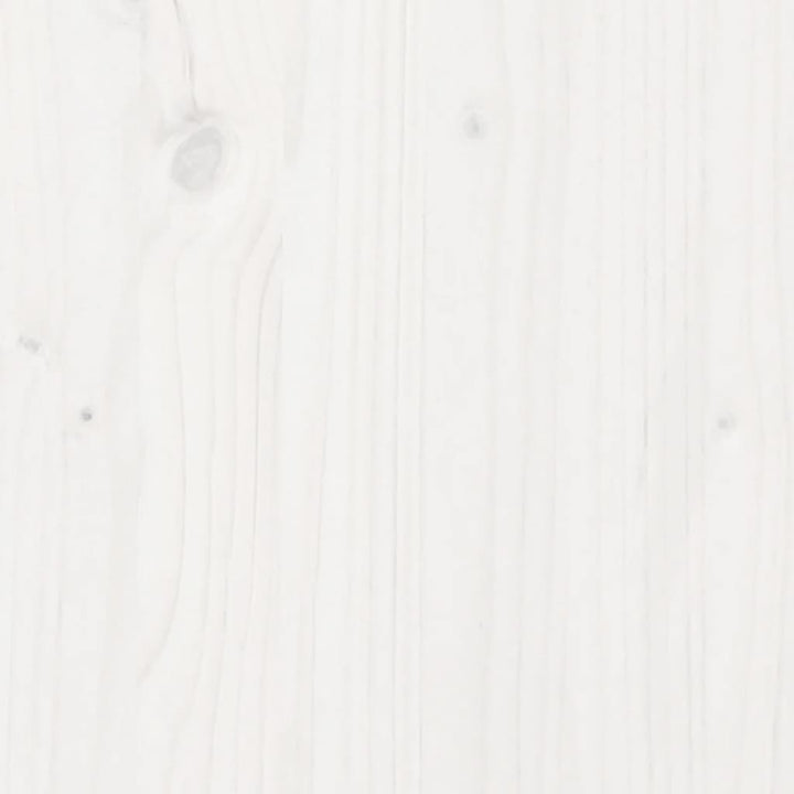 stel til husseng 213x95,5x144,5 cm massivt fyrretræ hvid