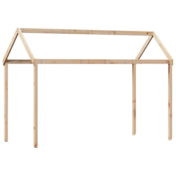 stel til husseng 207x80,5x151,5 cm massivt fyrretræ