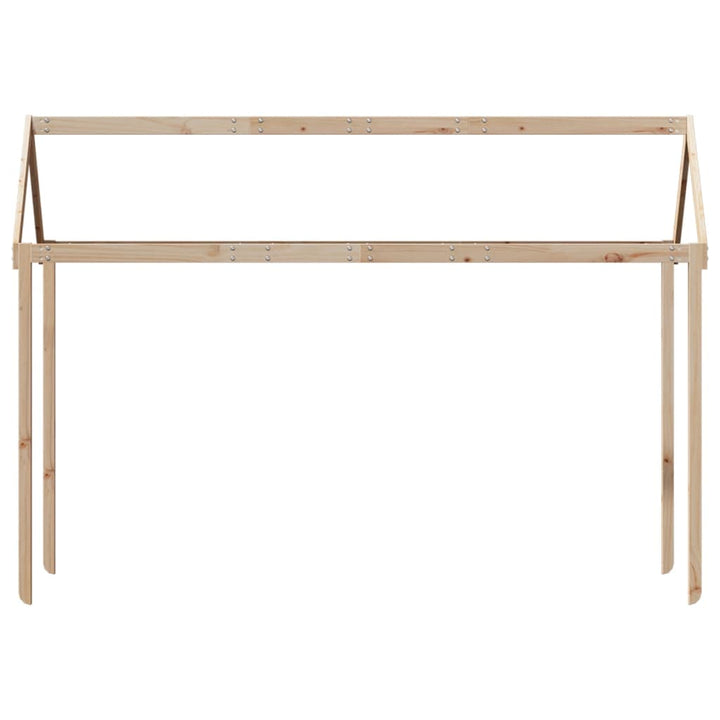 stel til husseng 207x80,5x151,5 cm massivt fyrretræ