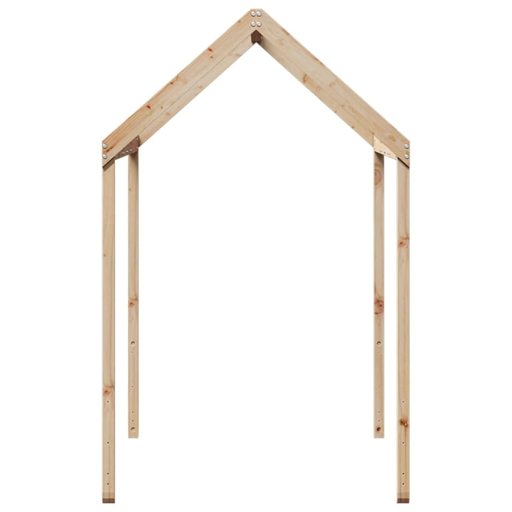 stel til husseng 207x80,5x151,5 cm massivt fyrretræ