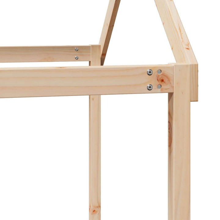 stel til husseng 207x80,5x151,5 cm massivt fyrretræ