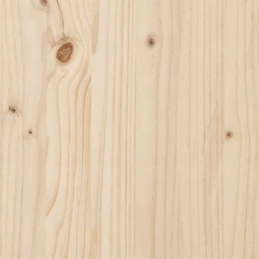 stel til husseng 207x80,5x151,5 cm massivt fyrretræ