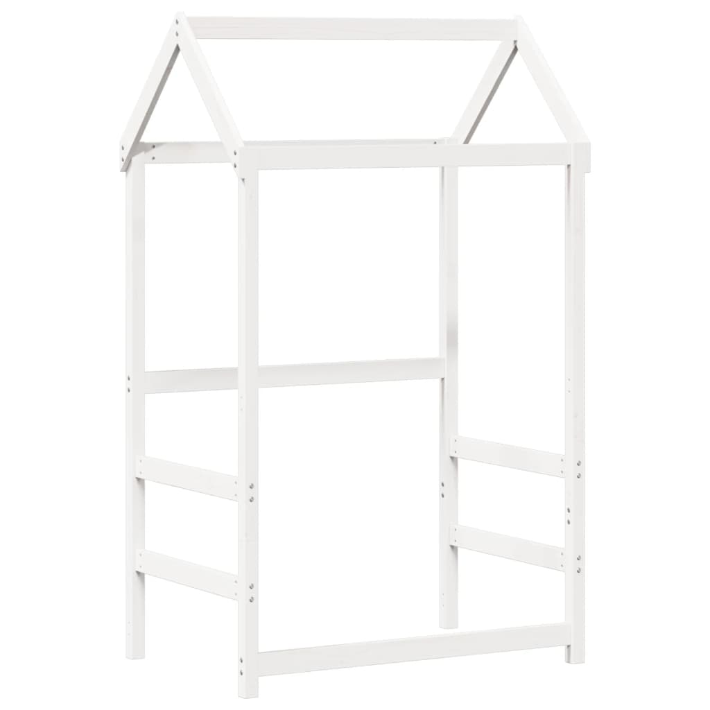 stel til husseng 118x70x176,5 cm massivt fyrretræ hvid