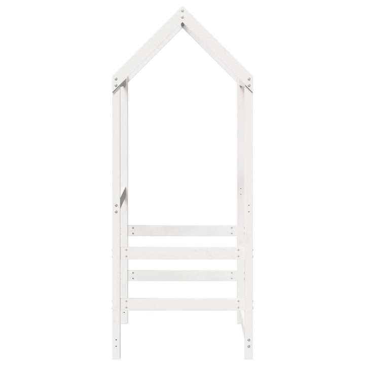 stel til husseng 118x70x176,5 cm massivt fyrretræ hvid