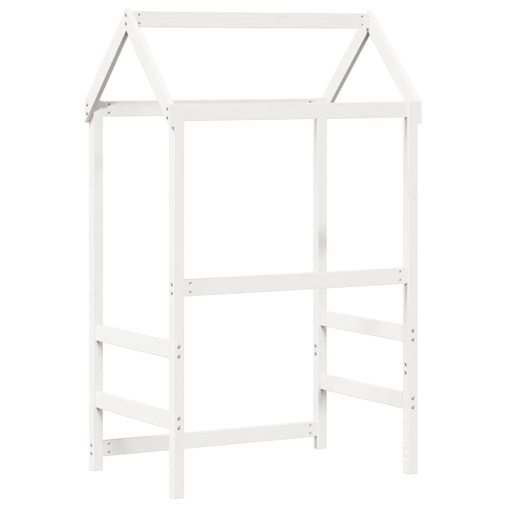 stel til husseng 118x70x176,5 cm massivt fyrretræ hvid