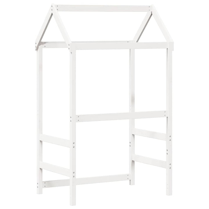 stel til husseng 118x70x176,5 cm massivt fyrretræ hvid