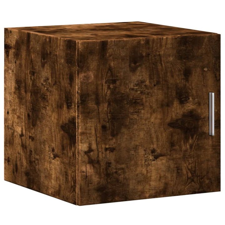 skab 40x42,5x225 cm smalt konstrueret træ røget egetræsfarve