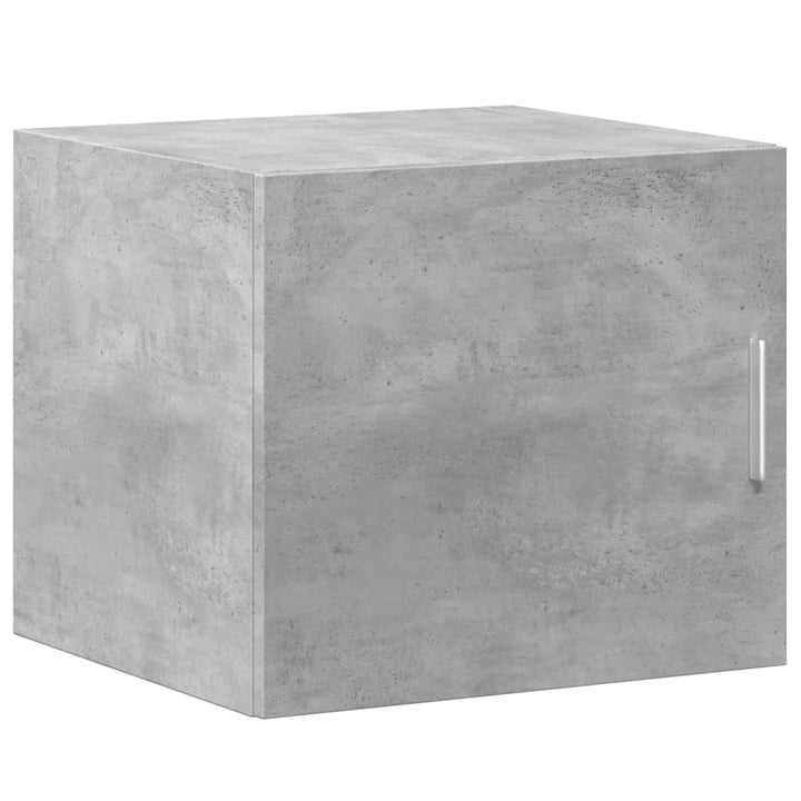 skab 45x42,5x225 cm smalt konstrueret træ betongrå