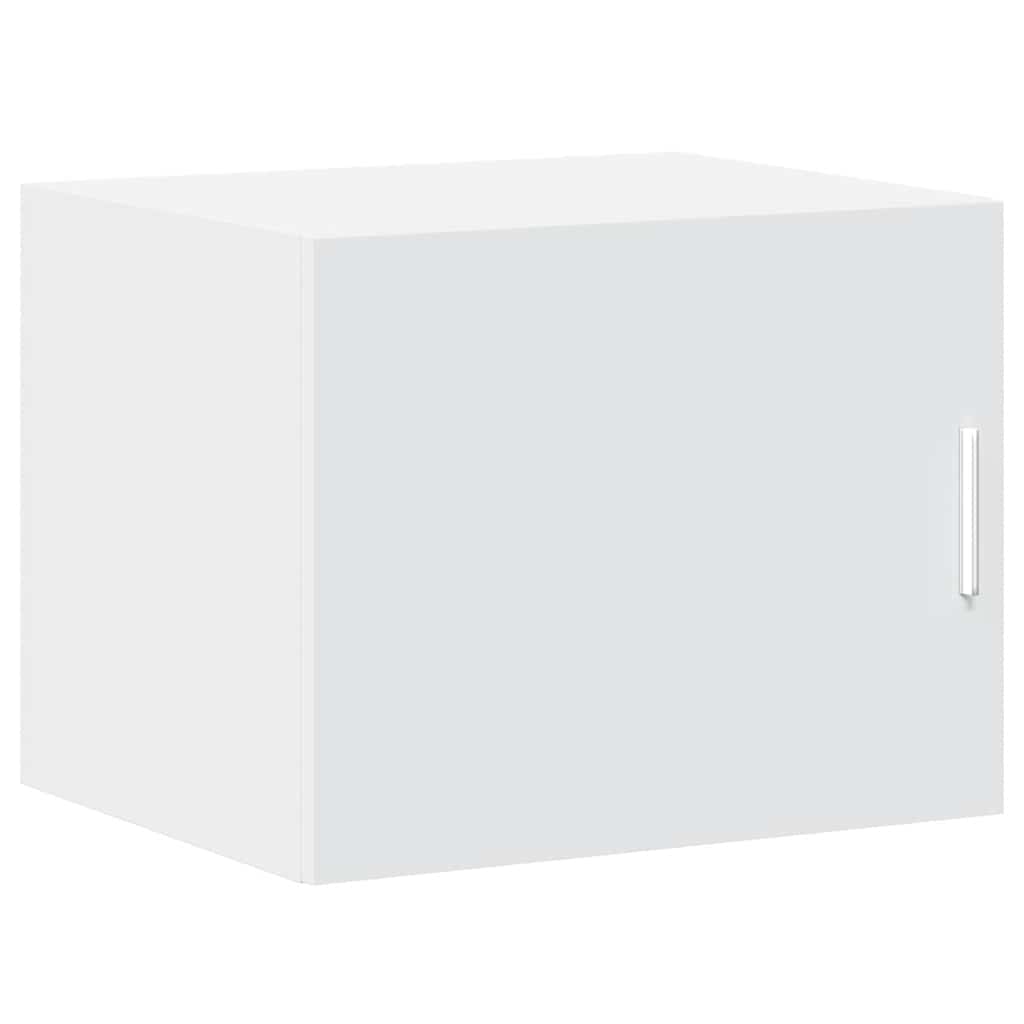 skab 50x42,5x225 cm smalt konstrueret træ hvid