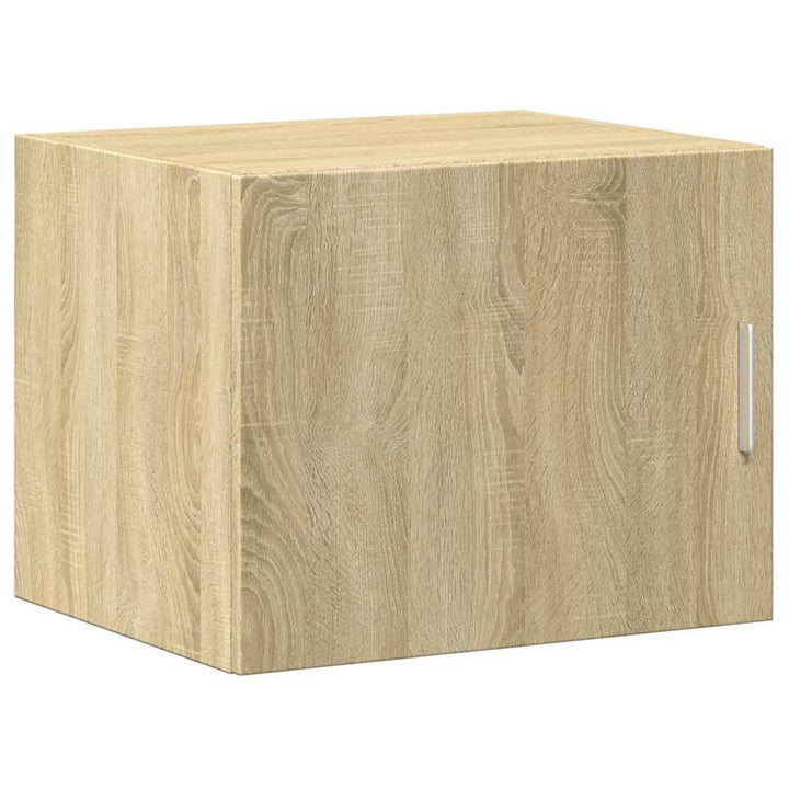 skab 50x42,5x225 cm smalt konstrueret træ sonoma-eg