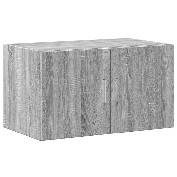 skab 70x42,5x225 cm konstrueret træ grå sonoma-eg