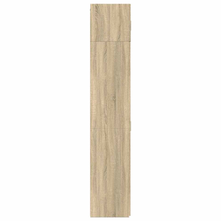 skab 70x42,5x225 cm konstrueret træ sonoma-eg