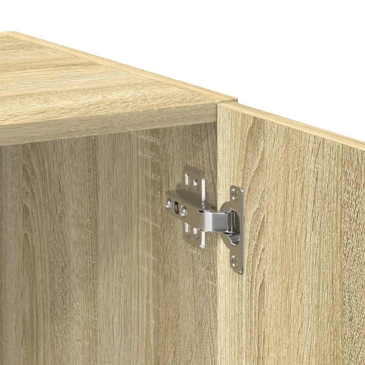 skab 70x42,5x225 cm konstrueret træ sonoma-eg