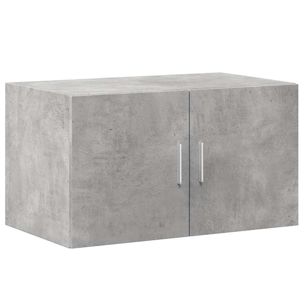 skab 70x42,5x225 cm konstrueret træ betongrå