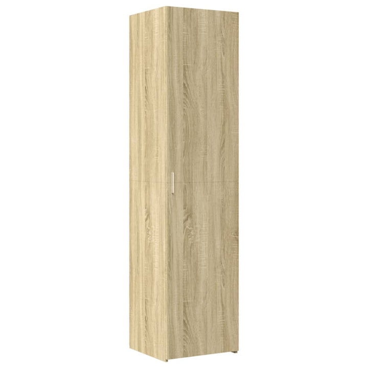 højskab 40x42,5x185 cm konstrueret træ sonoma-eg