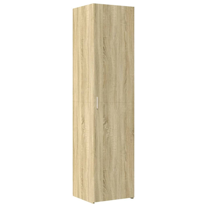 højskab 40x42,5x185 cm konstrueret træ sonoma-eg