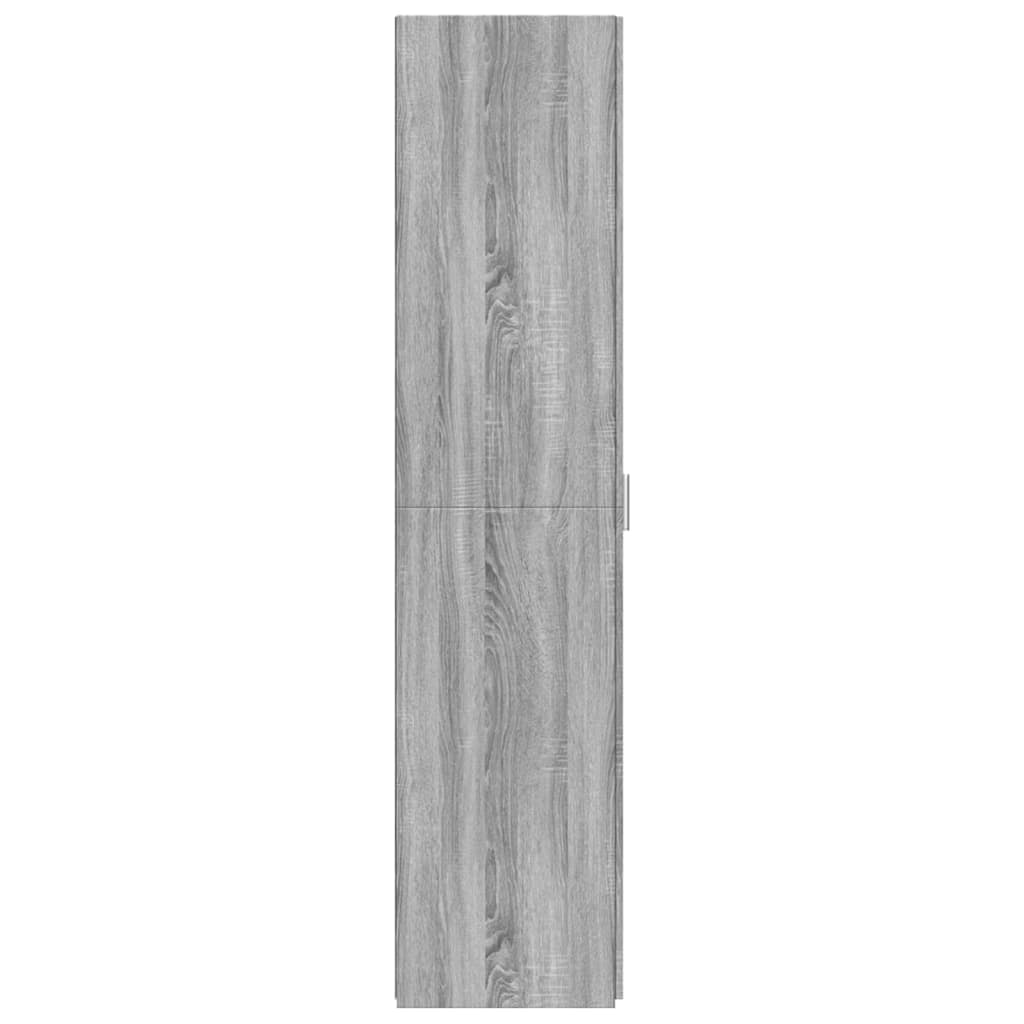 skab 50x42,5x185 cm konstrueret træ sonoma-eg