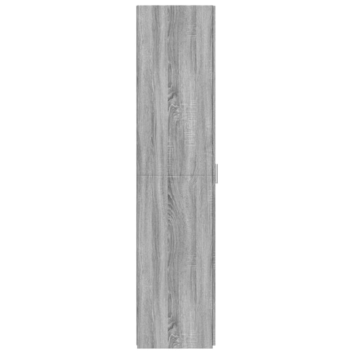 skab 50x42,5x185 cm konstrueret træ sonoma-eg