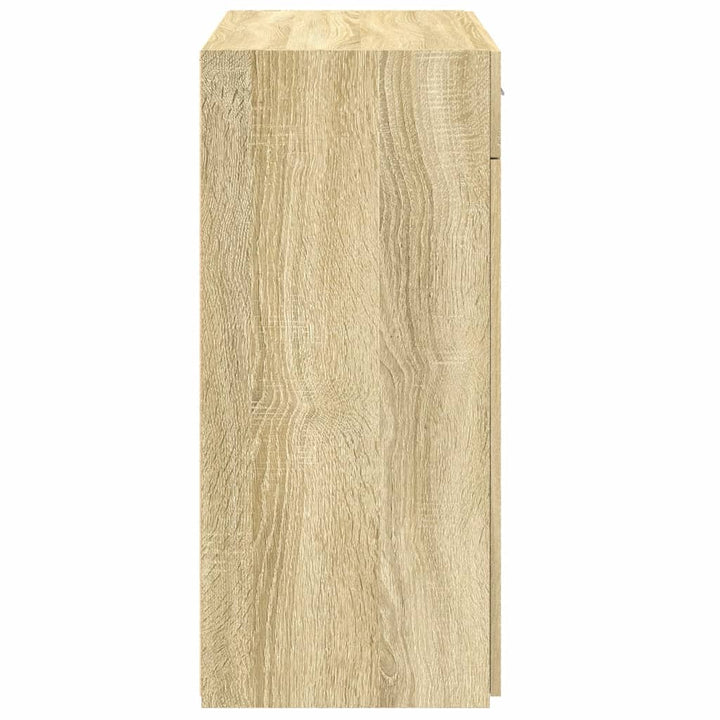 skænk 80x42,5x93 cm konstrueret træ sonoma-eg