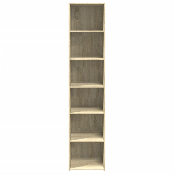 højskab 40x41x185 cm konstrueret træ sonoma-eg