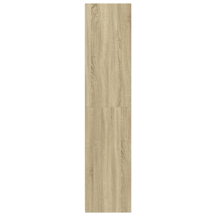 højskab 40x41x185 cm konstrueret træ sonoma-eg