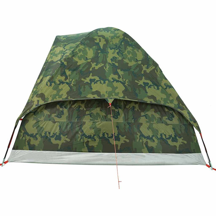 2-personers campingtelt vandtæt kuppel camouflage
