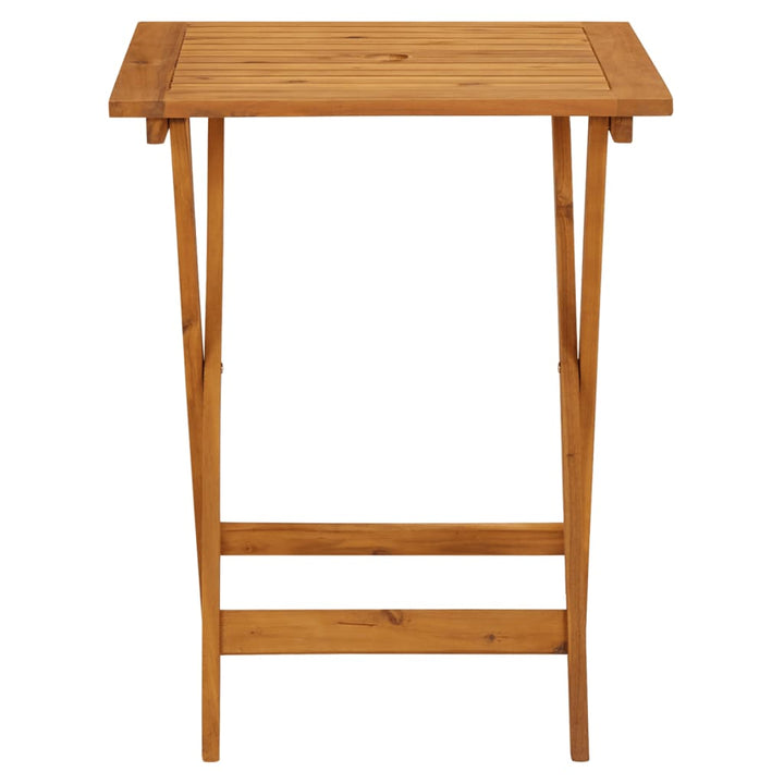 bistrosæt 3 dele polyrattan og massivt træ beige
