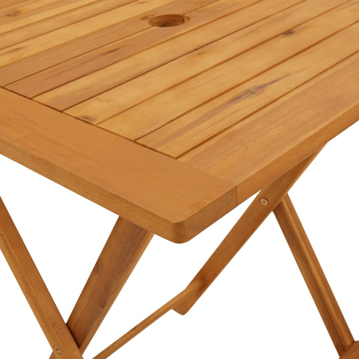 bistrosæt 3 dele polyrattan og massivt træ beige