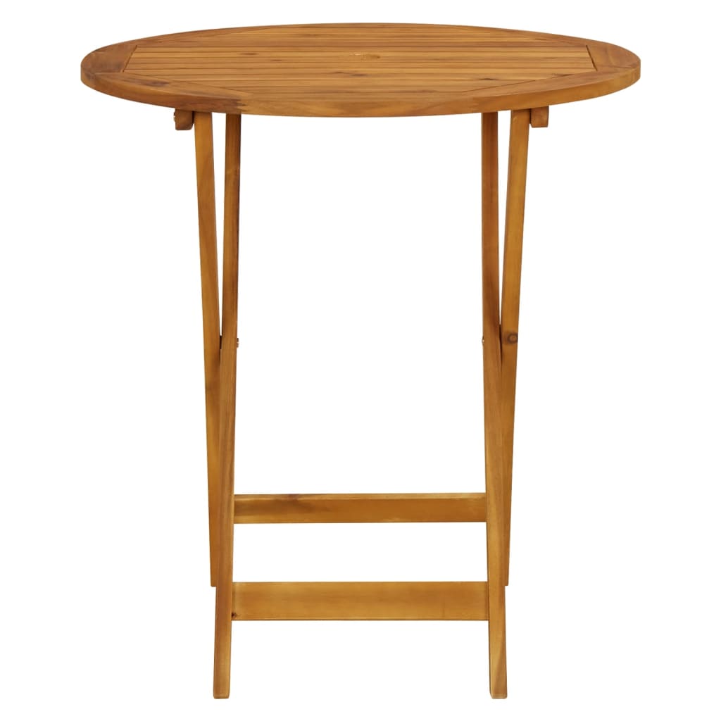 bistrosæt 3 dele polyrattan og massivt træ beige