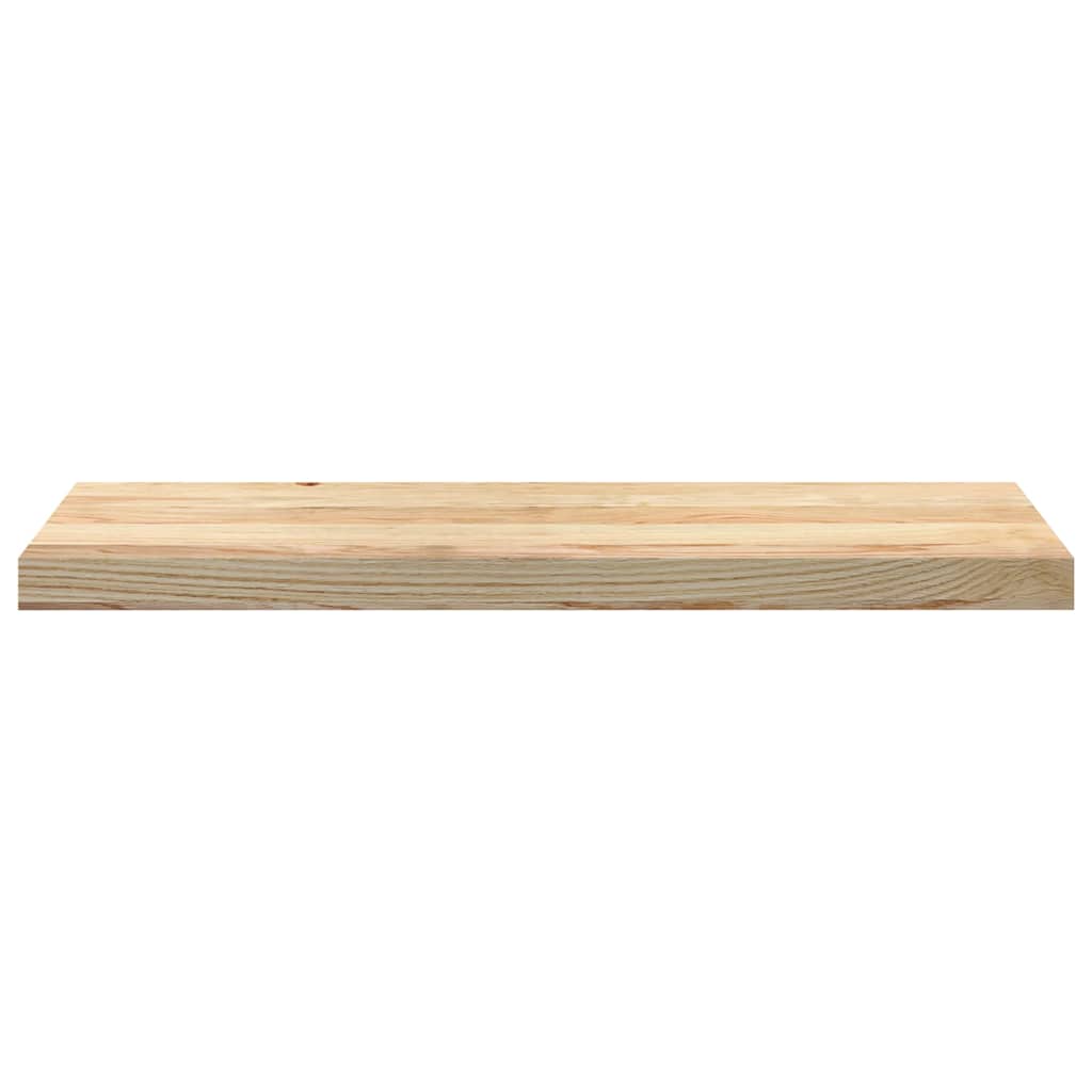 trappemåtter 4 stk ubehandlet 80x25x2 cm massivt egetræ