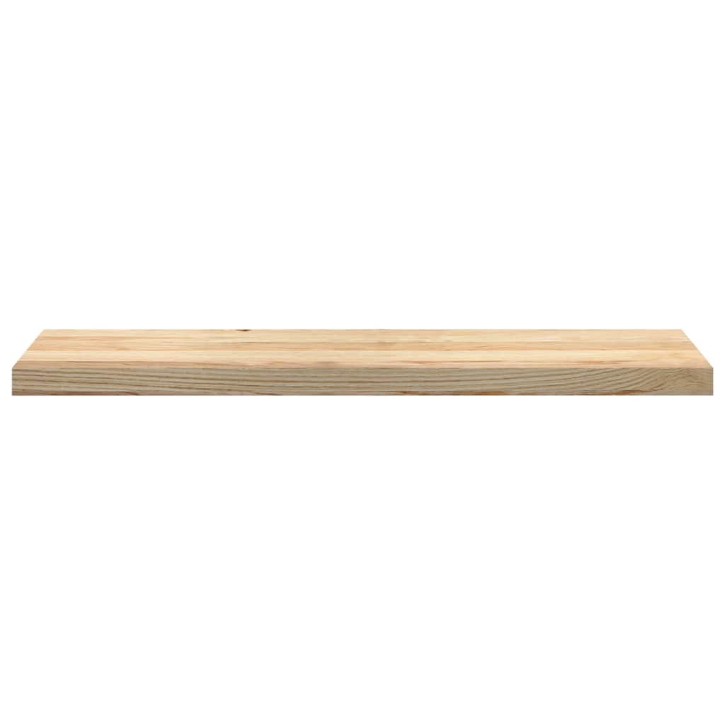 trappemåtter 4 stk ubehandlet 100x30x2 cm massivt egetræ