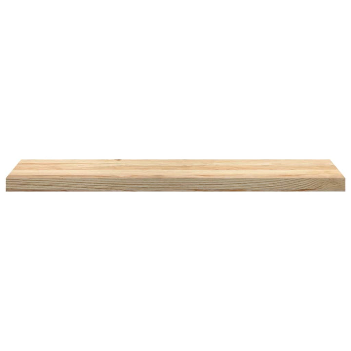 trappemåtter 4 stk ubehandlet 100x30x2 cm massivt egetræ