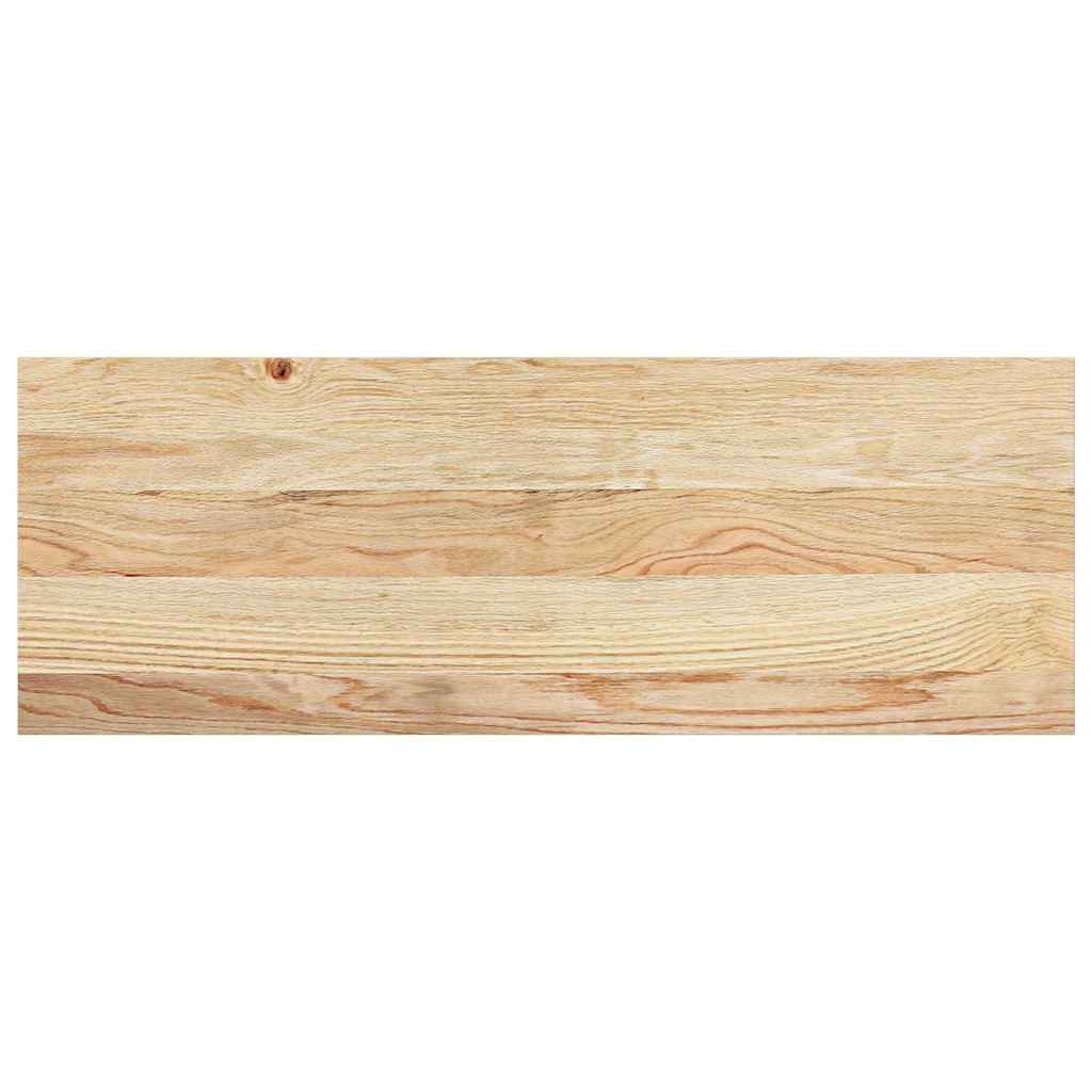 trappemåtter 8 stk ubehandlet 70x25x2 cm massivt egetræ