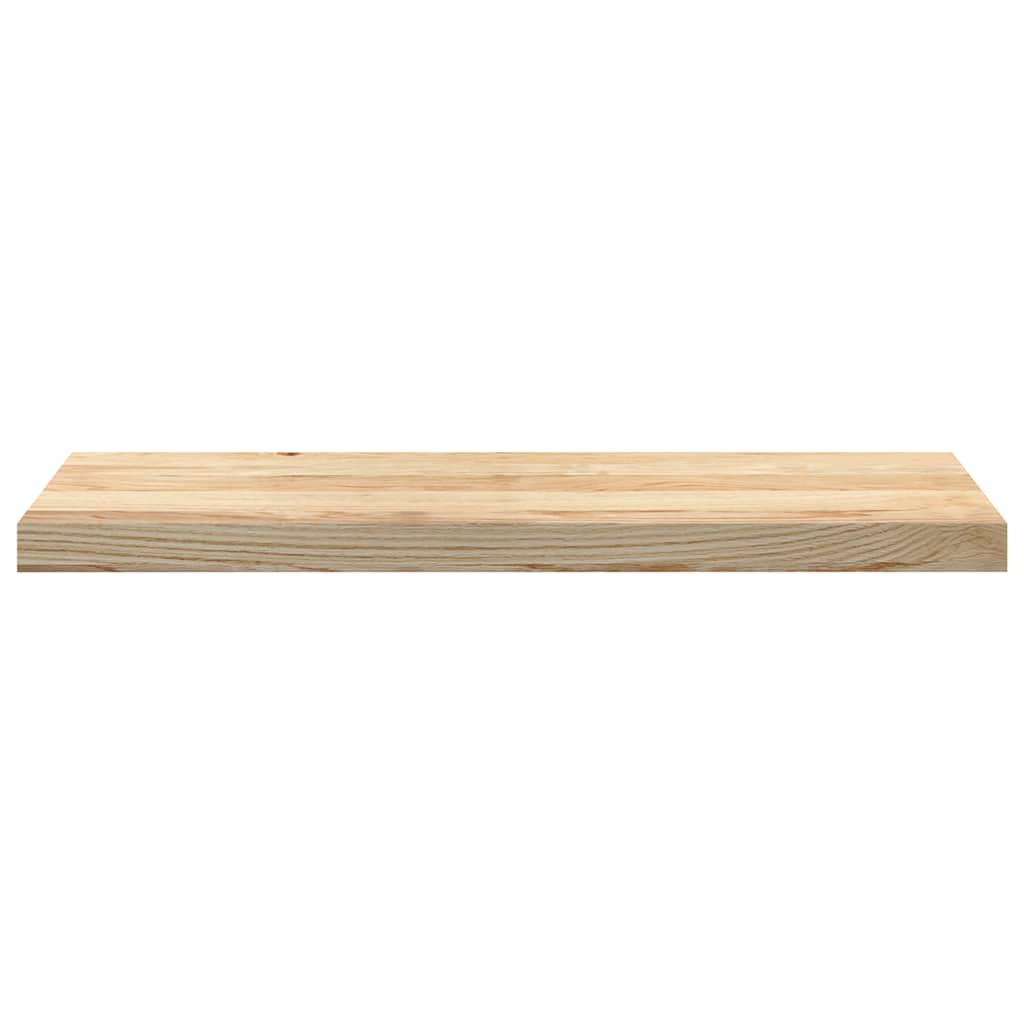 trappemåtter 8 stk ubehandlet 80x25x2 cm massivt egetræ